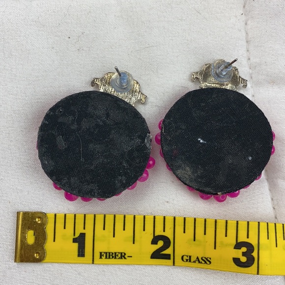 Goddess necklace & Earrings Durga Indian India Cowri Shells - Picture 6 of 7